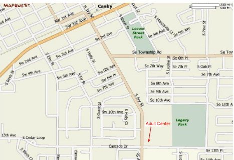 Canby Map